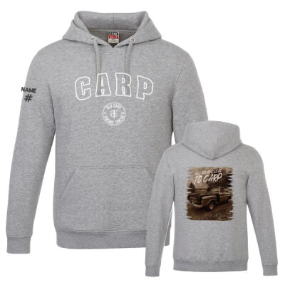 Vault Unisex Carp Outline & All Roads Printed Hoodie Thumbnail