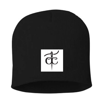 Sportsman Adult Black Needle Patch Beanie Thumbnail