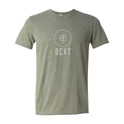 Gildan Unisex Emblem OCVT Printed T-Shirt Thumbnail