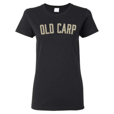 Gildan Women's Old Carp Printed T-Shirt Thumbnail