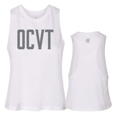 Bella + Canvas Women's OCVT & Needle Printed Cropped Tank Top Thumbnail