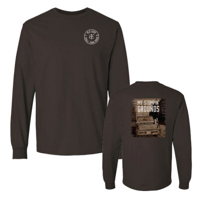 Gildan Unisex My Stompin' Grounds Printed Long Sleeve Thumbnail